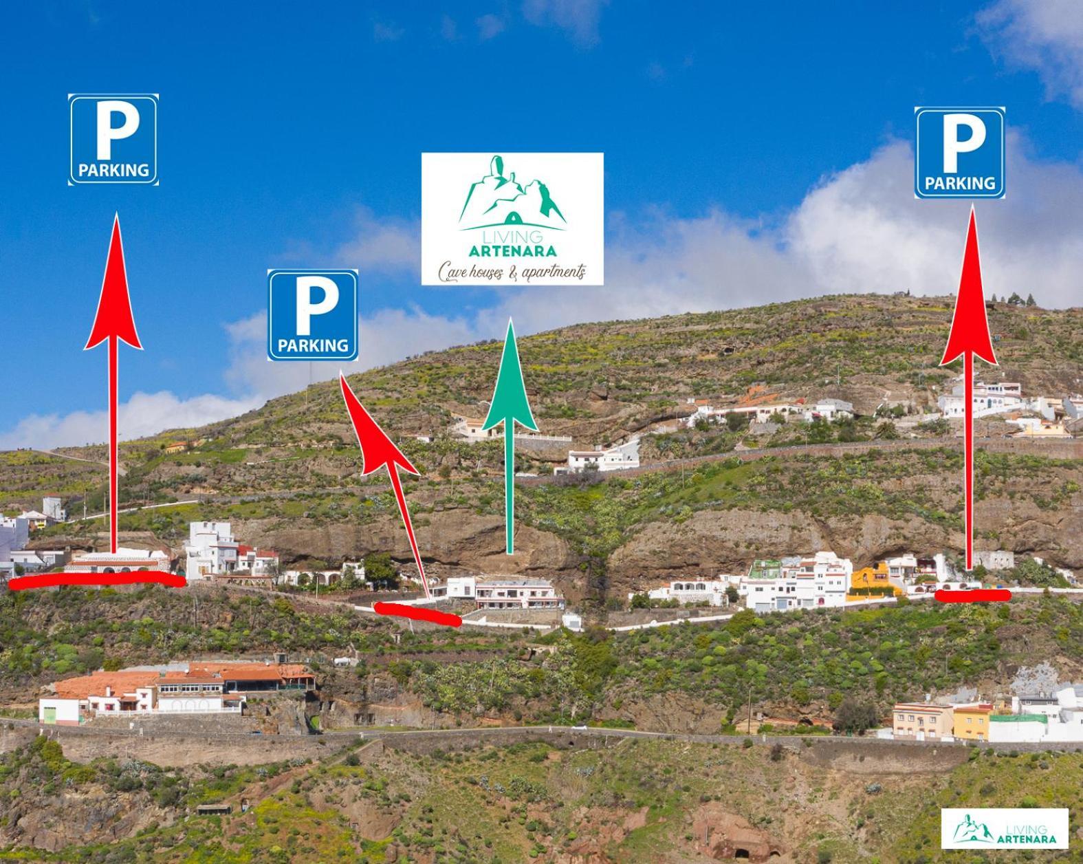 Living Artenara - Cave House & Silence Adults Only Экстерьер фото